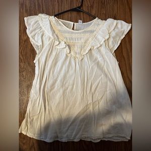 Old Navy Flutter Sleeve BabyDoll Top